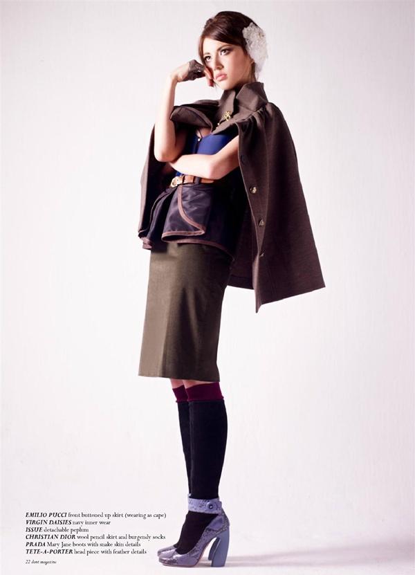 ใหม่-ดาวิกา โฮร์เน่ @ DONT MAGAZINE vol. 1 no.8 September 2011