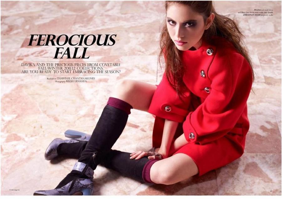 ใหม่-ดาวิกา โฮร์เน่ @ DONT MAGAZINE vol. 1 no.8 September 2011