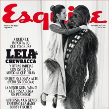 Princess Leia & Chewbacca @ Esquire Spain October 2011