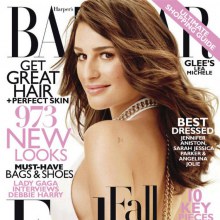 Lea Michele ขึ้นปก Harper’s Bazaar US  2011