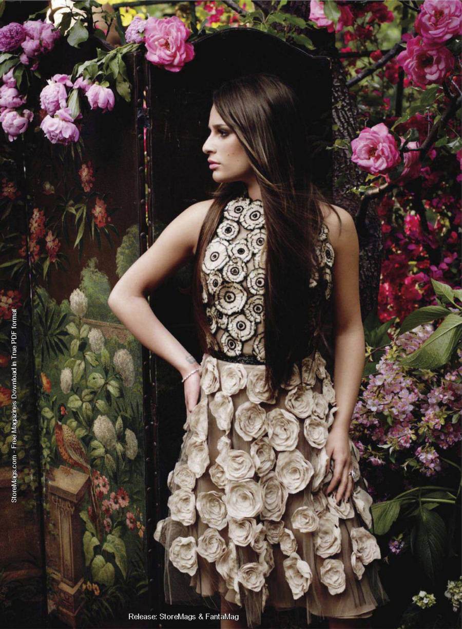 Lea Michele ขึ้นปก Harper&rsquo;s Bazaar US  2011