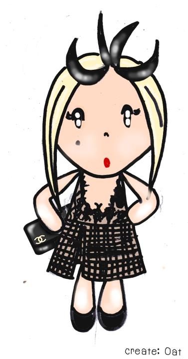 Lady Gaga การ์ตูน