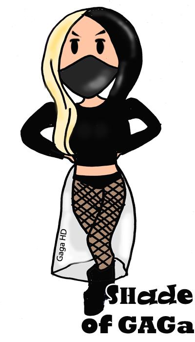 Lady Gaga การ์ตูน