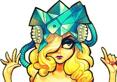 Lady Gaga การ์ตูน