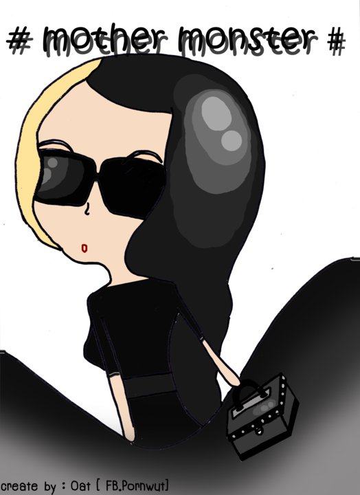 Lady Gaga การ์ตูน