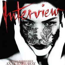 Anne Hathaway สวยเฉี่ยว! บนปกแมกกาซีน Interview