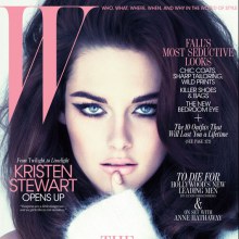 Kristen Stewart ในนิตยสาร W Magazine