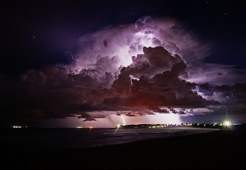 ภาพพายุความสวยงามเเต่เเฝงด้วยความดุร้ายเเละมหันตภัย