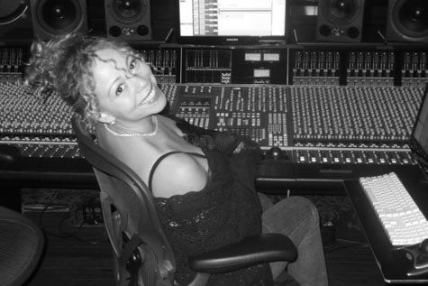 Mariah Carey เข้า studio อีกครั้งหลังจากคลอดลูก !!