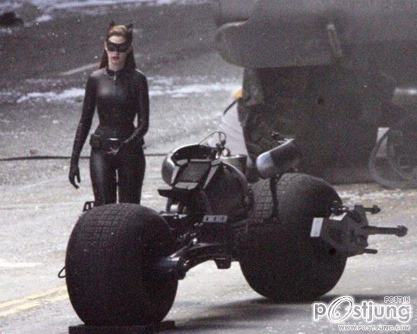 Anne hataway  in costume Catwoman @ 'The Dark Knight Rises'