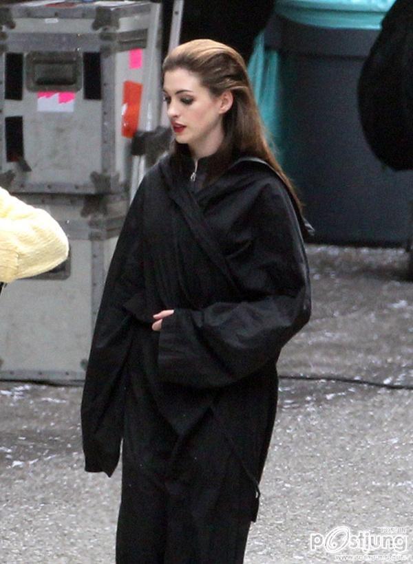 Anne hataway  in costume Catwoman @ 'The Dark Knight Rises'