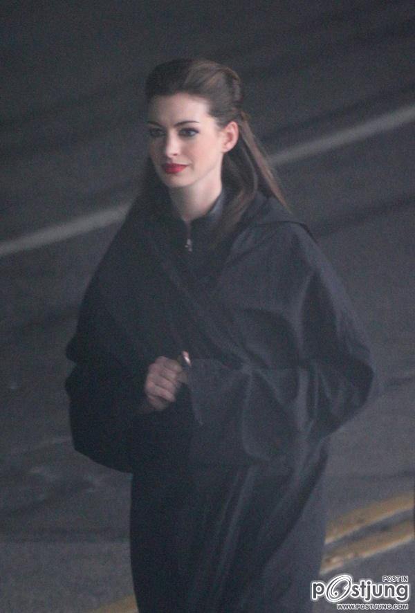 Anne hataway  in costume Catwoman @ 'The Dark Knight Rises'