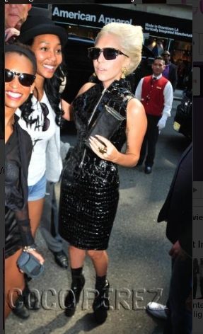 Lady Gaga ที่งาน New York Fashion Week 2011!