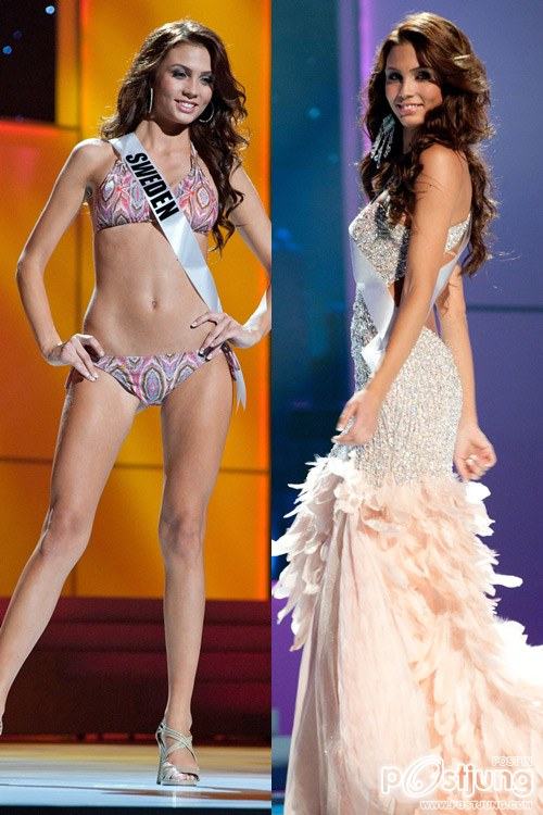 รางวัลขวัญใจช่างภาพ ได้แก่ Ronnia Fornstedt จากสวีเดน (Miss Swed