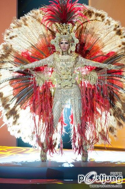 รางวัลชุดประจำชาติยอดเยี่ยม อันดับที่ 1 ตกเป็นของประเทศปานามา (Panama)