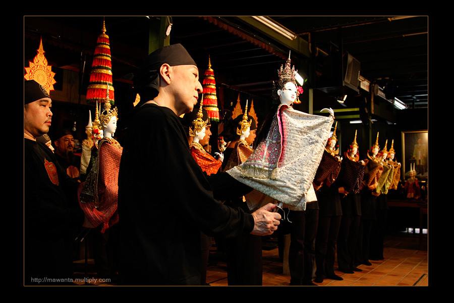 หุ่นตะเลงพ่ายของอ.จักรพันธุ์