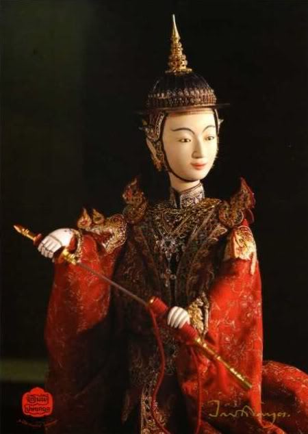 หุ่นตะเลงพ่ายของอ.จักรพันธุ์