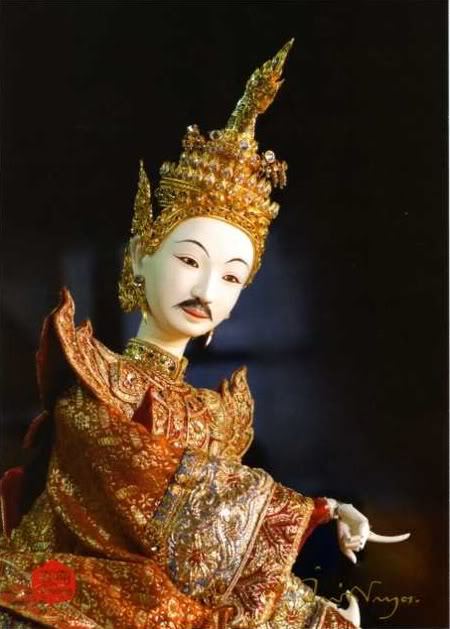 หุ่นตะเลงพ่ายของอ.จักรพันธุ์