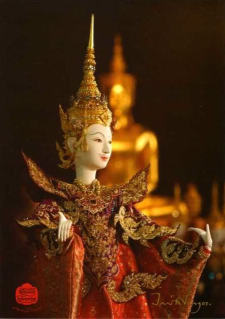 หุ่นตะเลงพ่ายของอ.จักรพันธุ์