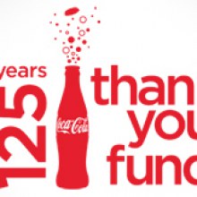 ดีใจด้วย 125year Anniverssary coca-cola