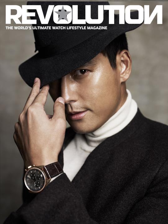 Jung Woo-sung photoshoot for Revolution (Korea) Magazine