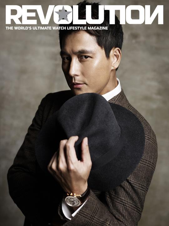 Jung Woo-sung photoshoot for Revolution (Korea) Magazine