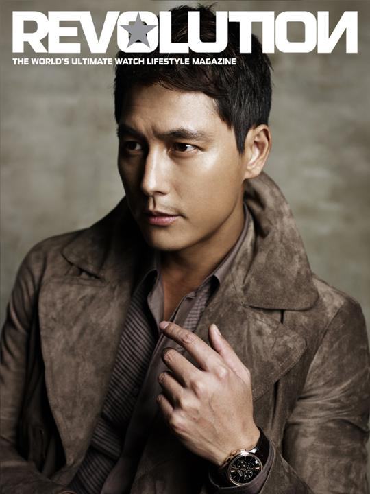 Jung Woo-sung photoshoot for Revolution (Korea) Magazine