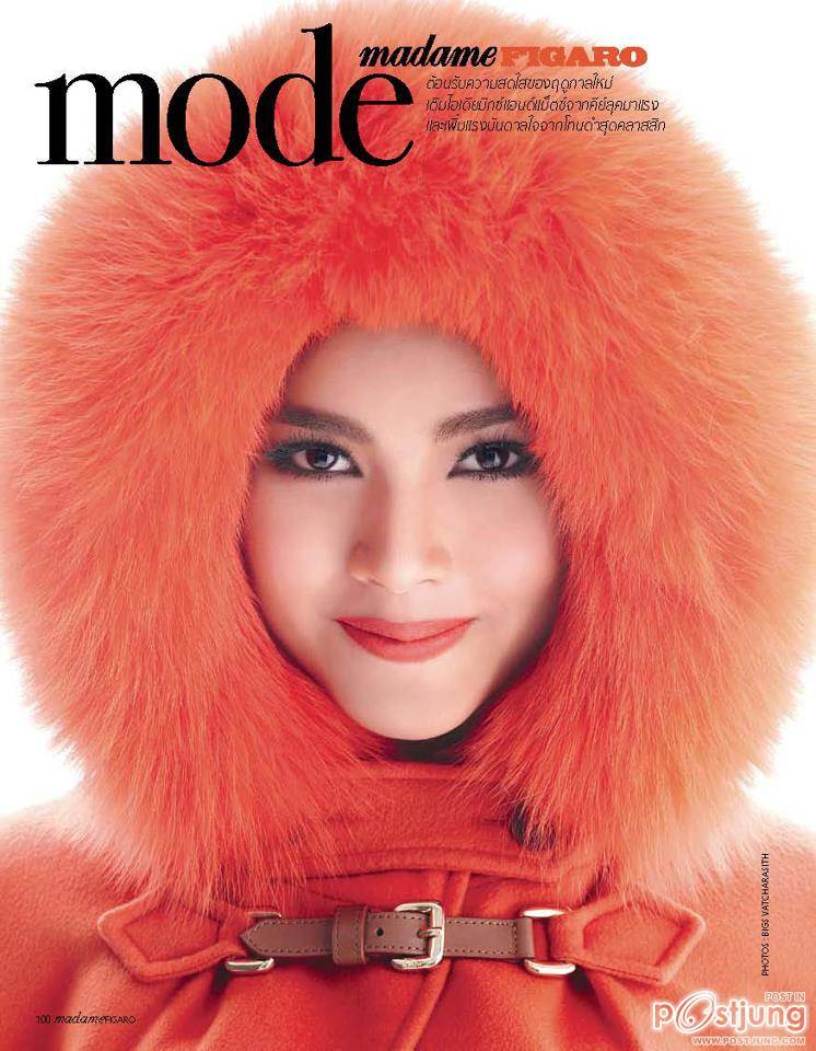 ญาญ่า-อุรัสยา  @ MADAME FIGARO  no.99 October  2011
