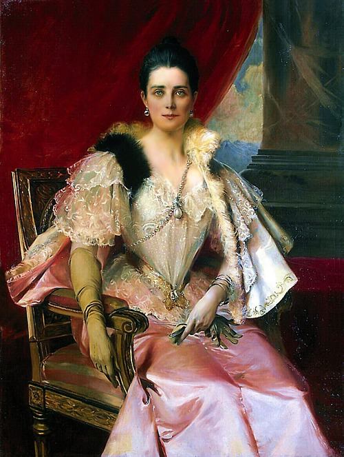 Princess Yusupova by Francois Flameng 1856-1923