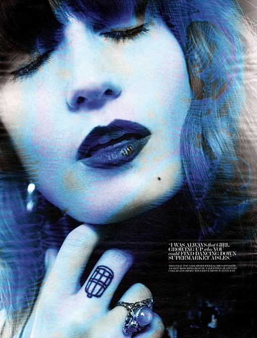 Florence Welch @ Interview Magazine October 2011