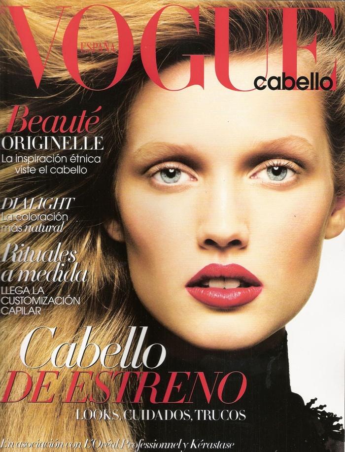 Clive Owen & Toni Garrn @ Vogue Spain October 2011
