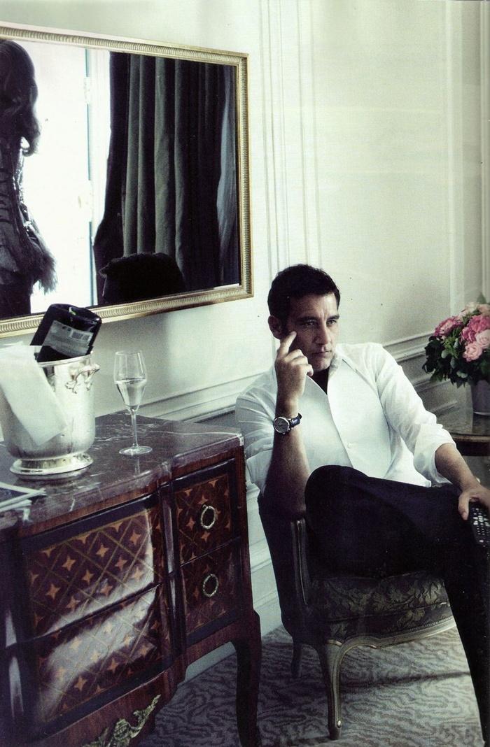 Clive Owen & Toni Garrn @ Vogue Spain October 2011