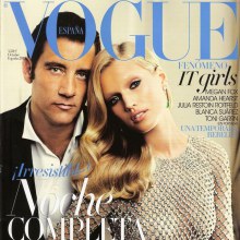 Clive Owen & Toni Garrn @ Vogue Spain October 2011