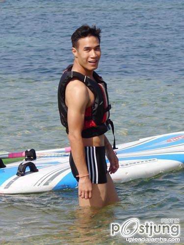 ดอม เหตระกูล ยังคงความหล่อล่ำเสมอ