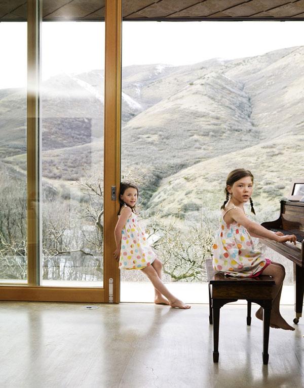 บ้านกลางภูเขาร่มรื่นCanyon View House with Eco Features