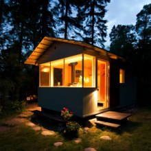 บ้านน่ารักกลางป่าCity Cottage, Finland Style!