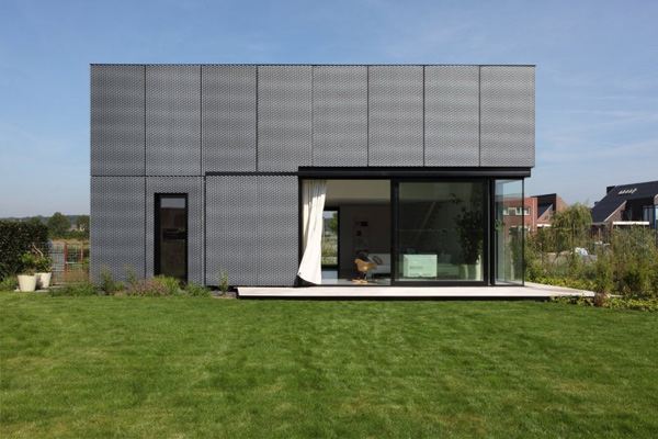 Modern Aluminum Home with Ever-Changing Facade, Interior