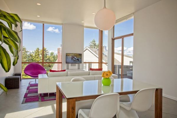 บ้านสวยไม่เล็กไม่ใหญ่ Modern Geometric Architecture &ndash; Urban Seattle Home