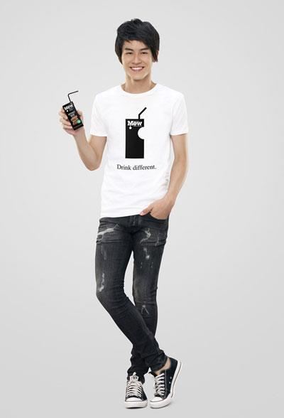 เก้าจิรายุ @ โฆษณา[ Mew] มิว นมถั่วเหลืองแนวคิดใหม่ ฉีกกฏ