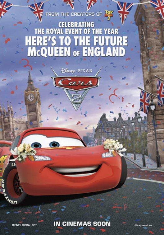 ชมกันแบบจุใจ!!! รวบรวมภาพโปสเตอร์พร้อมวีดีโอโปรโมทจากหนัง Cars 2