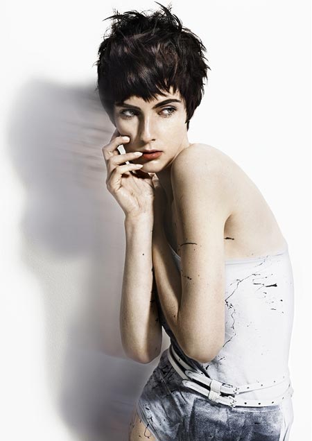 5. บ๊อบสั้นจู๋แบบยุ่งเหยิง