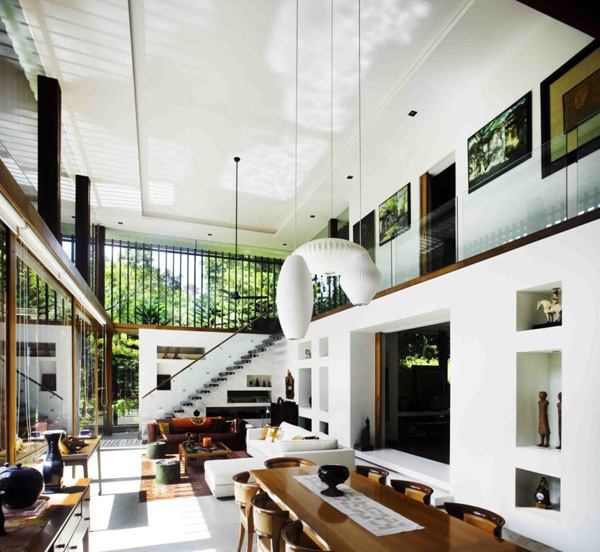 Luxury Singapore Homes: Indoor / Outdoor Architecture