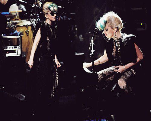 Lady Gaga Sting's 25th Anniversary Concert