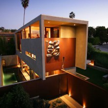 Modern California Architecture on a former brown-field site