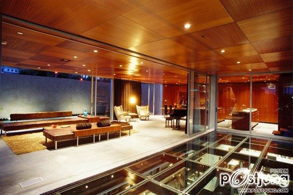 Modern California Architecture on a former brown-field site