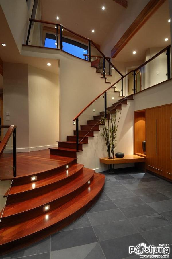 อู้ยหรูหราWaterfront House Plans in beautiful British Columbia