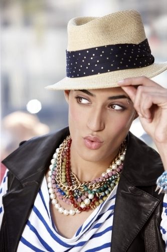 ไฮแฟชั่น ขณะเดินบนถนน โรดิโอ ไดรฟ์