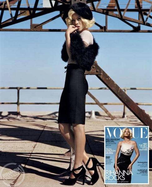 Rihanna ขึ้นปกนิตยสาร Vogue!