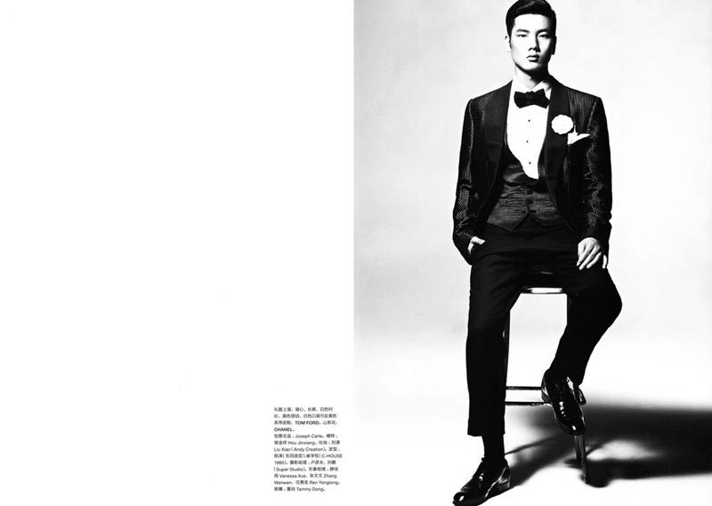 Hou Jinxiang @ Numero Homme China #2 F/W 2011