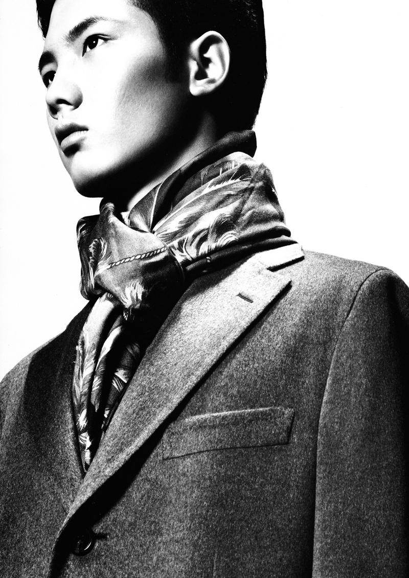 Hou Jinxiang @ Numero Homme China #2 F/W 2011